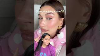 Sugar plum faily makeup ?‍♀️trending makeuptutorial makeuptrends getreadywithme  haileybieber