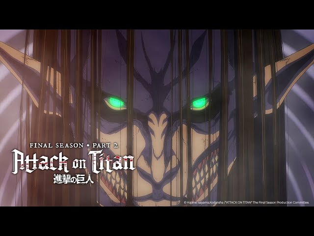 The Rumbling arrives on Marley - Eren Founding Titan | Attack on Titan Season 4 Part 2 EP 12 FINAL class=