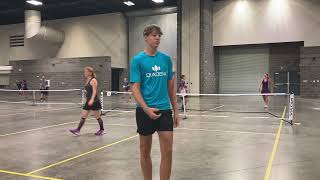 RaNay Riffe & Lucas Riffe vs. Julie Edmonds & Bronson Adams (Game 1)