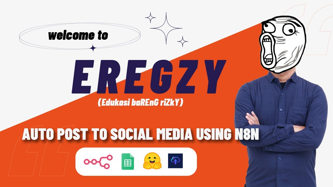 NEW UPDATE!!! CARA AUTO POST KE SOCIAL MEDIA DENGAN N8N (100% FREE)