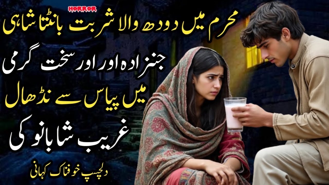 Muharam Mein Dudh Wala Sharbat Banta Shahi Jinzzada Aur Sakht Garmi Mein Pyas Say Nidhal Ghreeb Shah