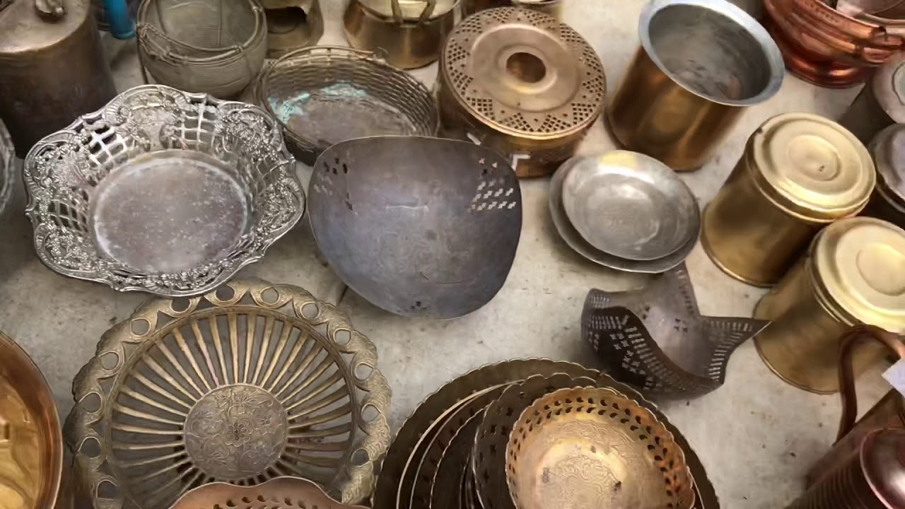 Pune Juna bazar New stock Brass Copper Dining Boll Kisney Full stock