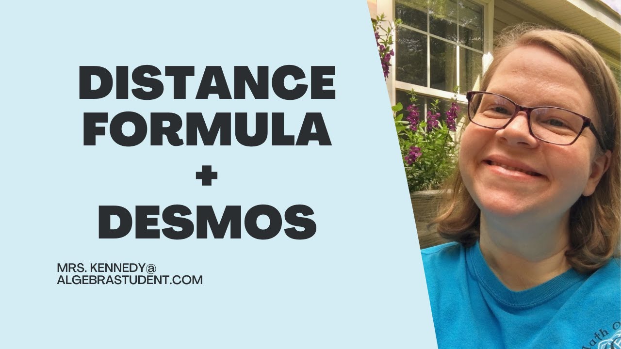 Distance Formula in Desmos 📍 | Don’t Mistake –5² — Algebra Made Clear!