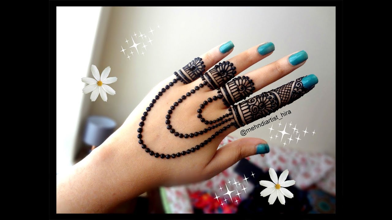 Most Famous Easy And Beautiful Jewellery Henna Mehndi Design For