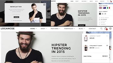 Logancee Multi-Purpose eCommerce Photoshop Template