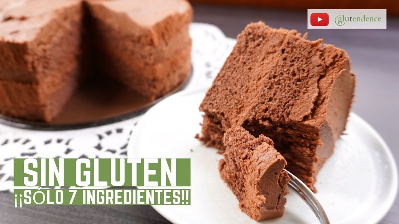La mejor TARTA DE CHOCOLATE SIN GLUTEN (sin polvo de hornear)