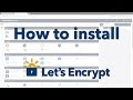 How to install Let&#39;s Encrypt SSL Certificate through cPanel