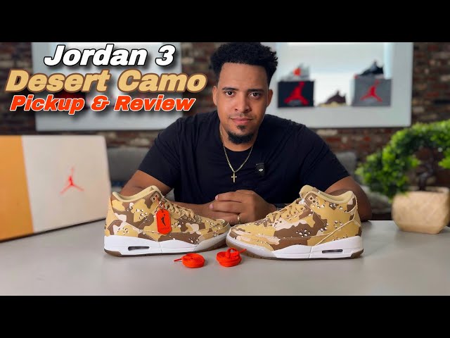 Jordan 3 Camo “WNBA” Pick & Review + Lace Swap - YouTube