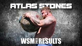 World&#39;s Strongest Man 2023 | FINALS | Event 6 Atlas Stones | Results