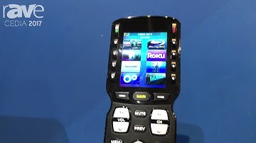 CEDIA 2017: Universal Remote Control Shows Complete Control Home Theater Line
