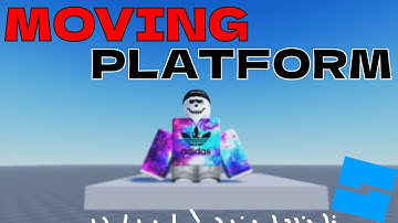 How to make MOVING PLATFORM in Roblox Studio