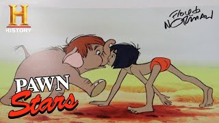 Pawn Stars: EXTREMELY RARE DISNEY ANIMATIONS (Season 17) | History