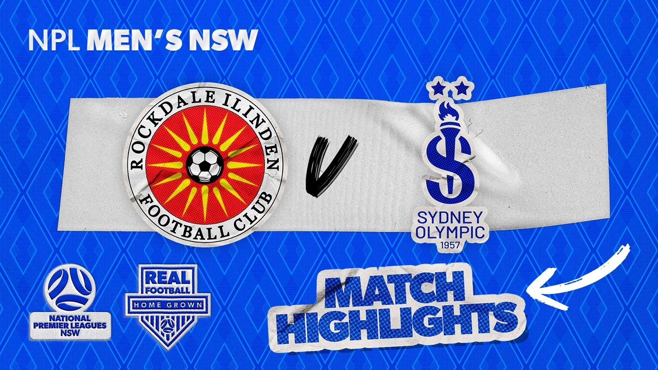 Обзор 5-го тура мужской лиги NPL штата Новый Южный Уэльс – матч Рокдейл Илинден против Сидней Оли...