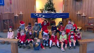 The three year old class Christmas program