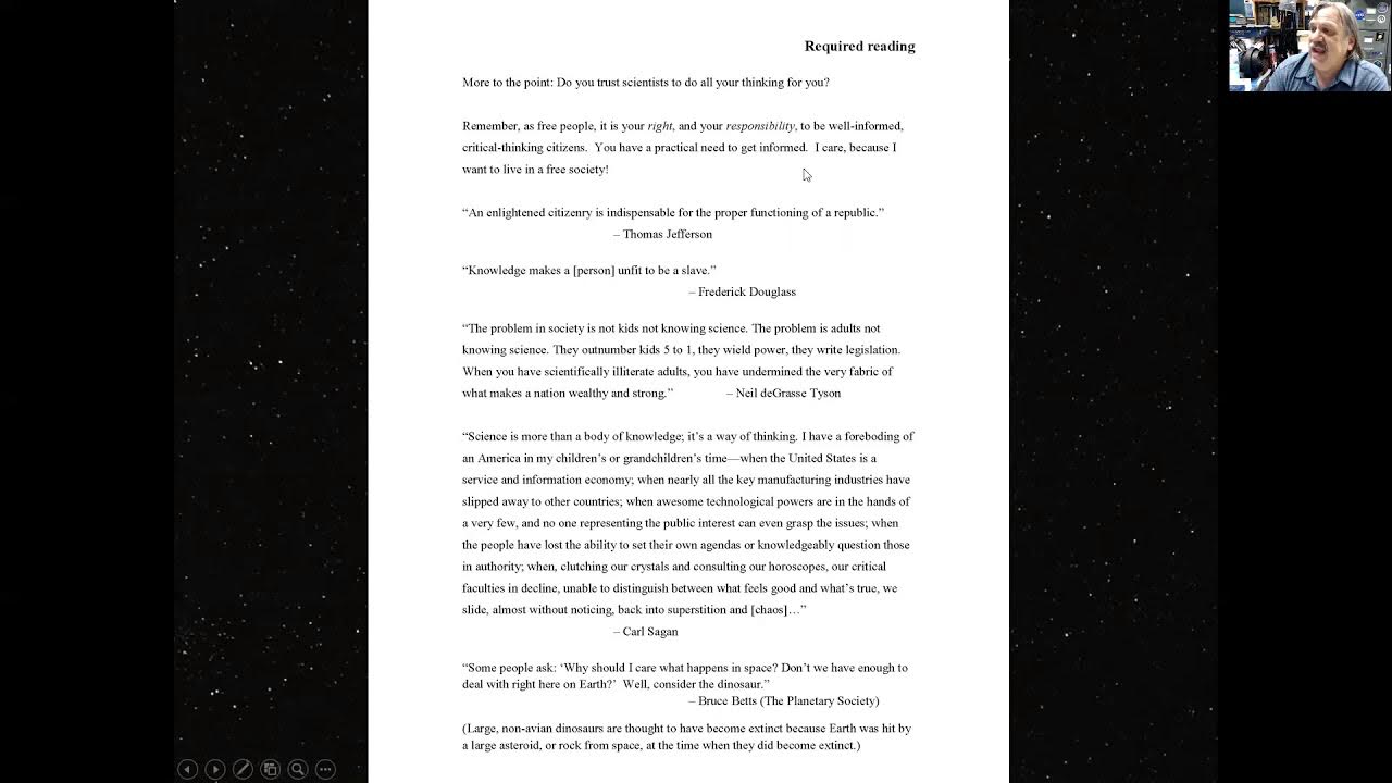 PSci 21 (Elementary Astronomy) Class 2 Chapter 1 of Astronomy for
