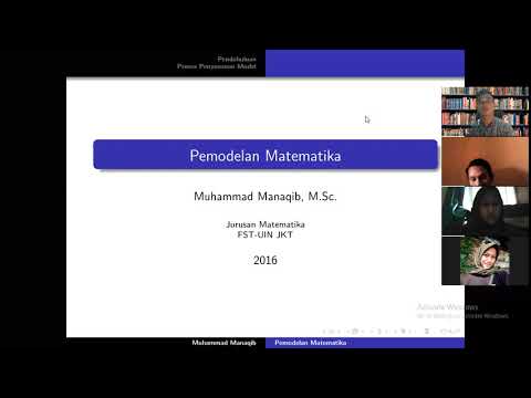 Video: Pemodelan Matematika Untuk Kebijakan Pengendalian Resistensi Antibiotik: Apakah Kita Cukup Tahu?