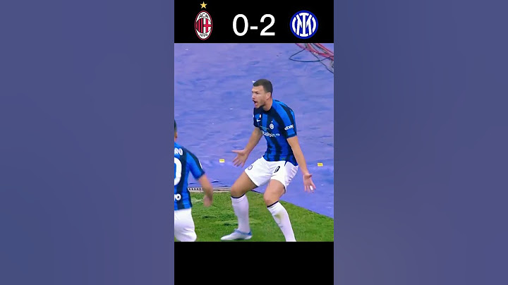 AC Milan Vs Inter milan Derby in Supercoppa Italiana 2023 #shorts #football #derbydellamadonnina