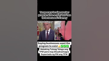 Temporary foreign worker program ‘has a role,’ but ‘has to be focused’: Carney