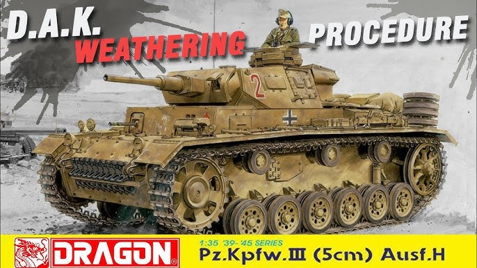 How to Paint & Weather PANZER GREY  Standard Weathering Procedure Ep.4  (For Model Tanks) 