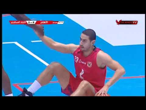 مباراة الأهلي الاتحاد السكندرى ذهاب دورى المرتبط رجال لكرة السلة