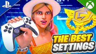 My *NEW* Best Settings + Sensitivity For Chapter 7 Season 3! 🎮(PS4/PS5/PC/XBOX)