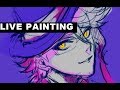 【ツイステ】藝大生がアズール・アーシェングロットを皆と話しながら描く生放送【作業用】