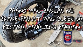 PAANO BA MAG BLEED NG PRENO AT PALIT NG BRAKE PAD