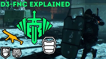 Become a WALKING TANK! 🛡 D3-FNC Explained - The Division 1 in 2025