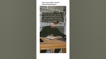 Is Java a Pure Object Oriented Language Explained Simply