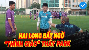 Vì sao Hai Long bất ngờ ra “thỉnh giáo” thầy Park trong buổi tập của U22 Việt Nam | Next Sports