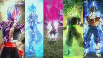 Dragon Ball Xenoverse 2 - Best Fusion Characters Custom Transformations