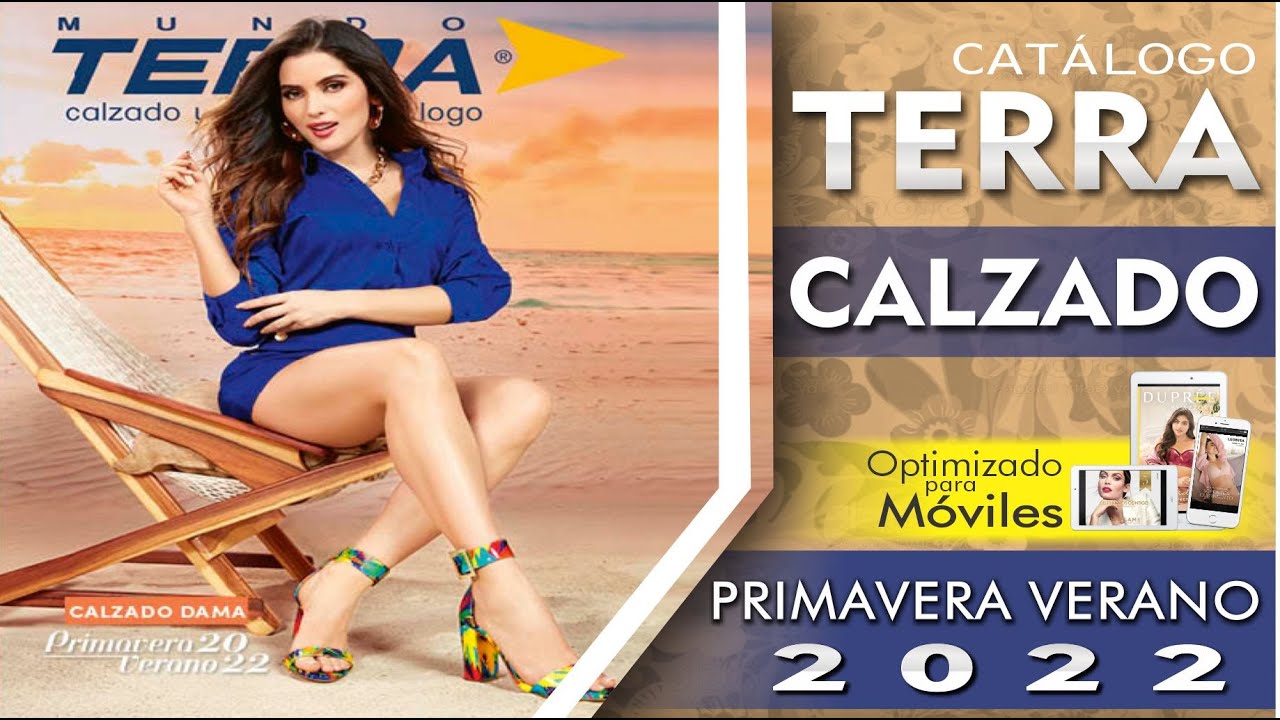 TERRA CALZADO DAMA PRIMAVERA VERANO 2022 - YouTube