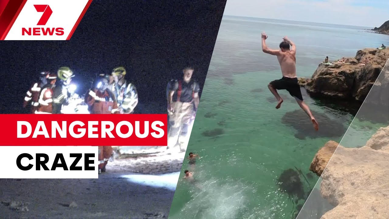 Melbourne’s dangerous cliff craze - Three victims in three days | 7NEWS