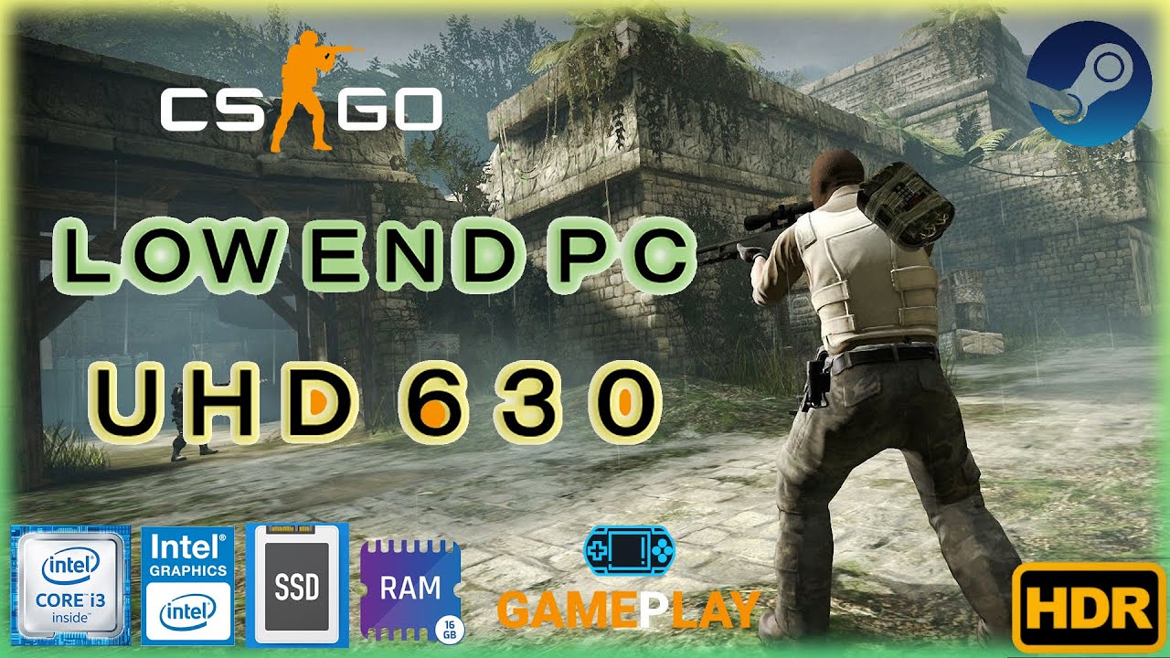 CS GO | UHD 630 Benchmark | Integrated GPU | PC Wala - YouTube