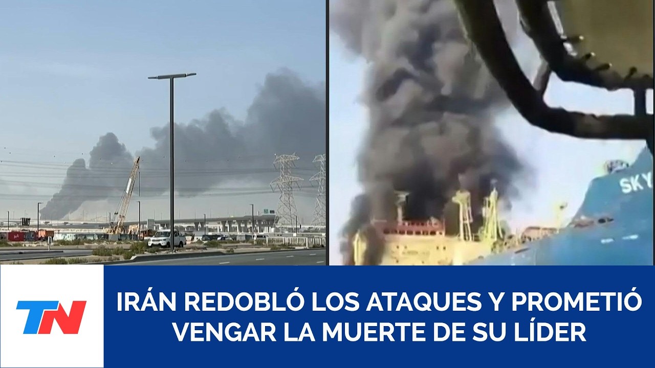 Irán multiplicó los ataques sobre el Golfo luego de jurar venganza por la muerte de Alí Jamenei