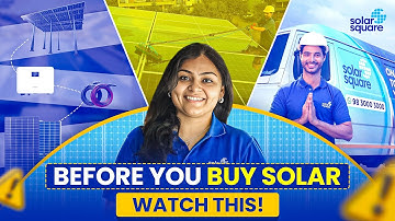 Solar Scoop - 3 Things to know before Buying Solar – Solar system components, AMC, & Solar Installer