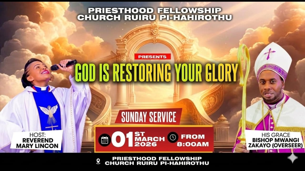 Priesthood Church Ruiru - Pi Hahirothu Sunday Service