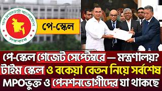 নবম পে-স্কেল: সেপ্টেম্বরে গেজেট! টাইম স্কেল, বকেয়া বেতন ও MPO-পেনশনভোগীদের জন্য বড় সুখবর! Pay Scale