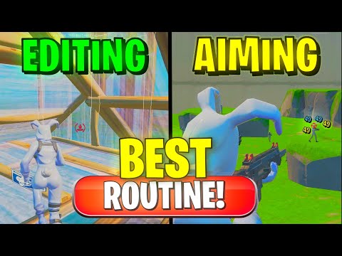 This Is The Best Practice/Warm Up Routine - Improve In Fortnite!