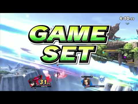 ジョーカーターン継続から撃墜まで【スマブラSP】