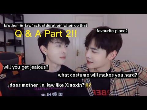 Engsub/bl | 50 Q&A Part 2 | Lai Jiaxin & Li Jiahua