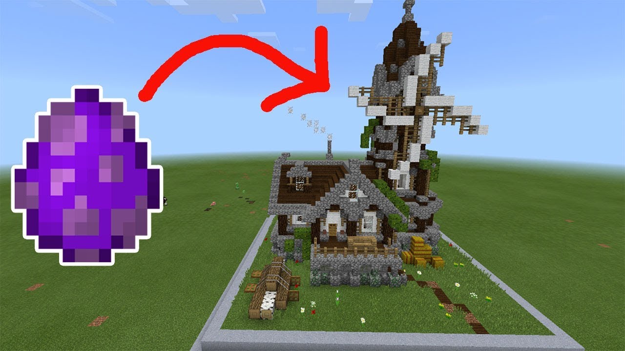 How To S A Windmill House Minecraft Pe 1 2 You How To S A Windmill House Minecraft Pe 1 2