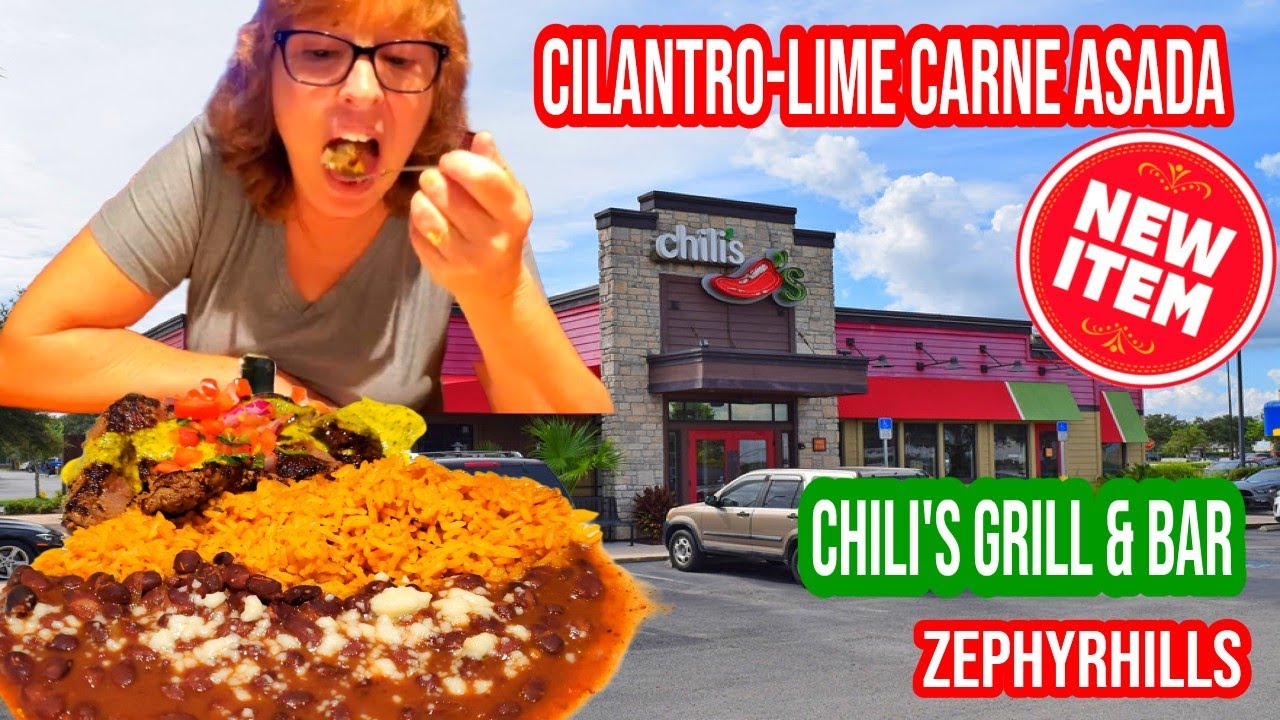 CilantroLime Carne Asada 🌶️Chili's Grill & Bar YouTube