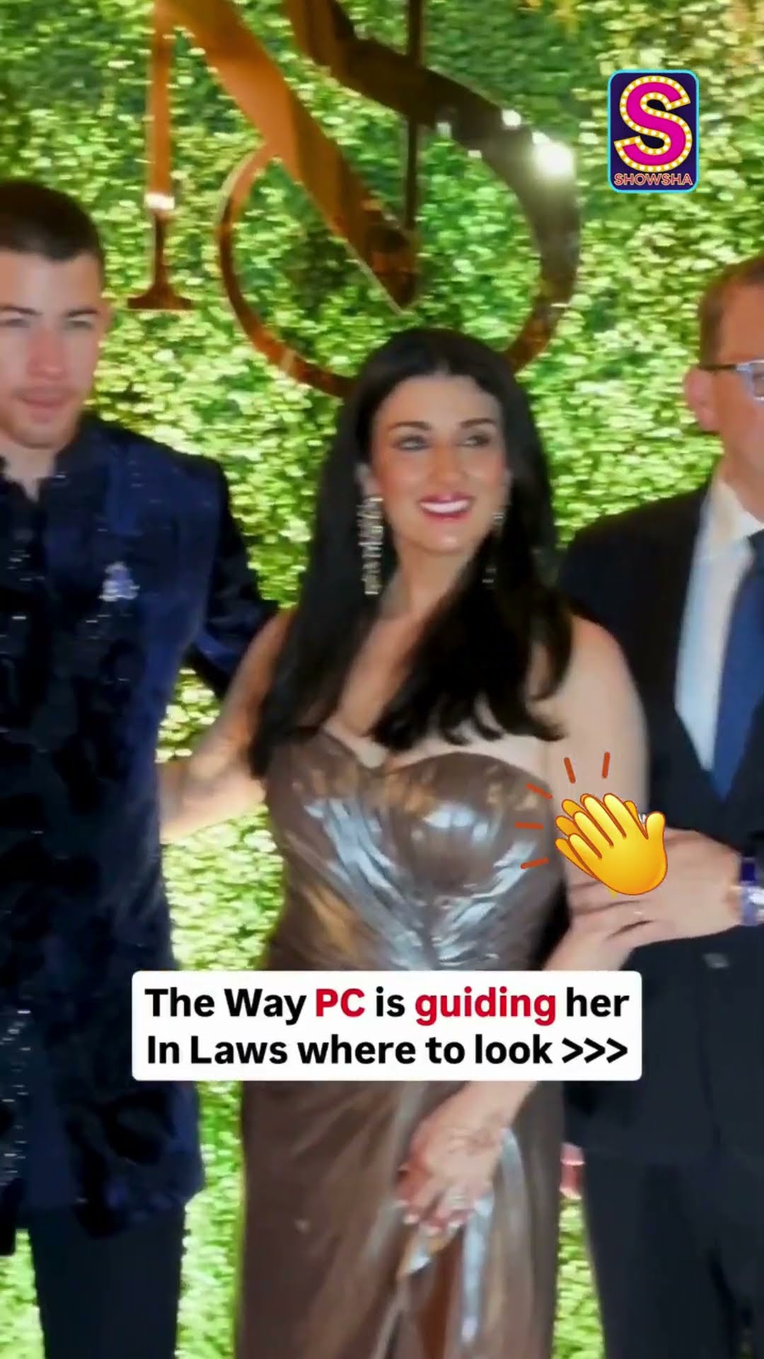 Priyanka Chopra Makes Sure The Jonas Fam Gets Their Angles Right For The Paps! | N18S #Shorts