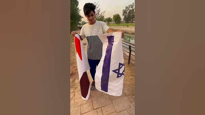 شخص يدوس علم فلسطين ويرفع علم اسرائيل😱🇵🇸🇮🇱شوفو شصار