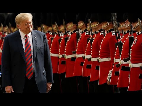 حال و هوای وینزر در آستانه ورود ترامپ به بریتانیا ساکنان از این دیدار خرسندند یا ناخرسند