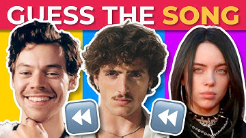 GUESS THE REVERSED SONG ⏪ 2020s Hits | Song Quiz
