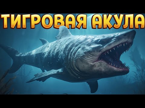 Видео: Я ТИГРОВАЯ АКУЛА ГИГАНТ ( Feed and Grow: Fish )