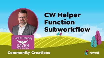 CW Helper Function Subworkflow Demo