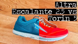 ALTRA Torin 5 vs Escalante 2.5 | My two favourite road running shoes